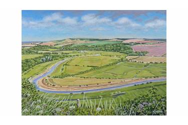 Cuckmere River from High & Over, East Sussex