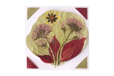 Mixed Flowers and Leaves