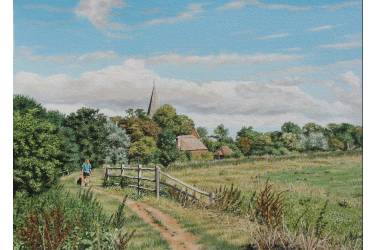 Walk Along the Cuckmere, Alfriston, Sussex