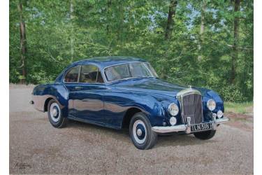 1954 R Type Bentley Continental with Mount