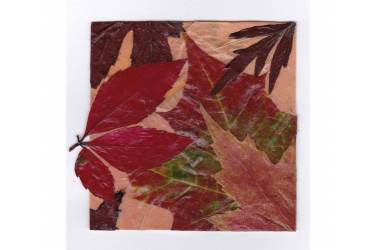 Autumn Leaves, Crafted with real leaves, Sold
