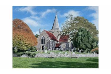 St Andrew's Church, Alfriston, East Sussex