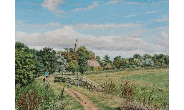 Walk Along the Cuckmere, Alfriston, Sussex