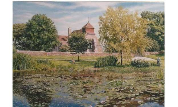 Friston Pond near East Dean