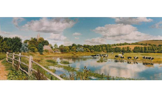 Cattle by the Cuckmere, Alfriston