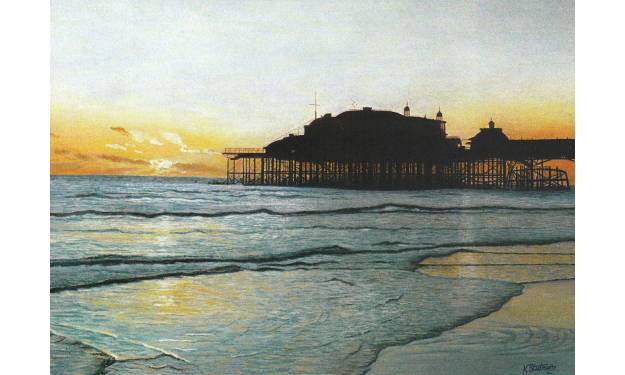 Evening Glow, West Pier, Brighton