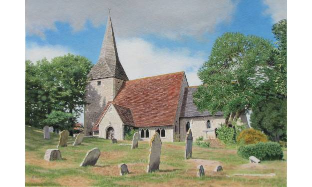 Berwick Church, Sussex