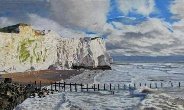 Cliffs at Splash Point, Seaford