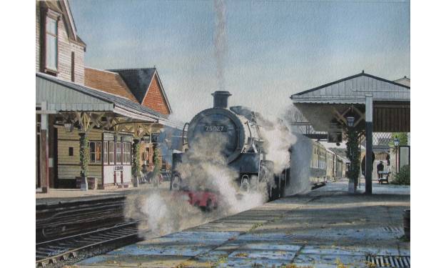 All Steamed Up, Sheffield Park, Bluebell Railway, Sussex