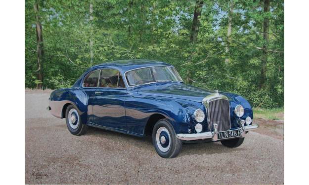 1954 R Type Bentley Continental with Mount