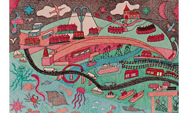 Newhaven, Evening Tide