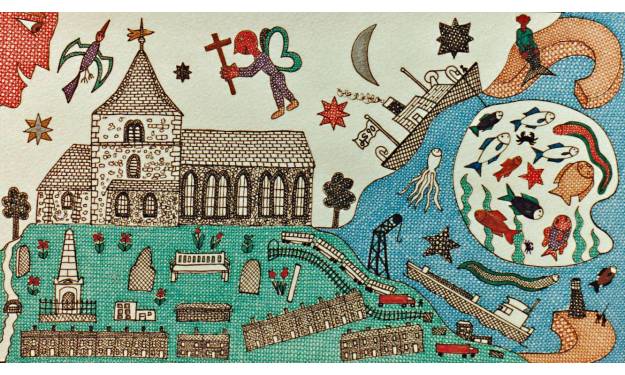 Newhaven town is sleeping