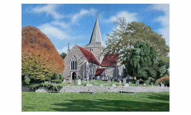 St Andrew's Church, Alfriston, East Sussex